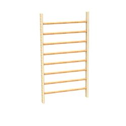 Стенка шведская, гимнастическая массив 90 мм, 2,6х0,8 м