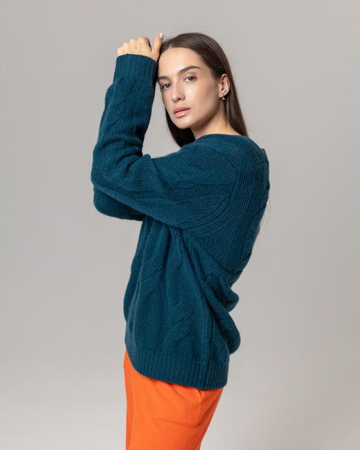 Кашемировый пуловер