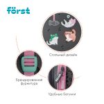 Ранец Forst F-Base Kittens 36х29х17см, 3 отд., с анатомической спинкой