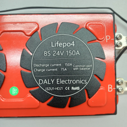 Плата LiFePo4 BMS daly 8s24v 150A с термодатчиком