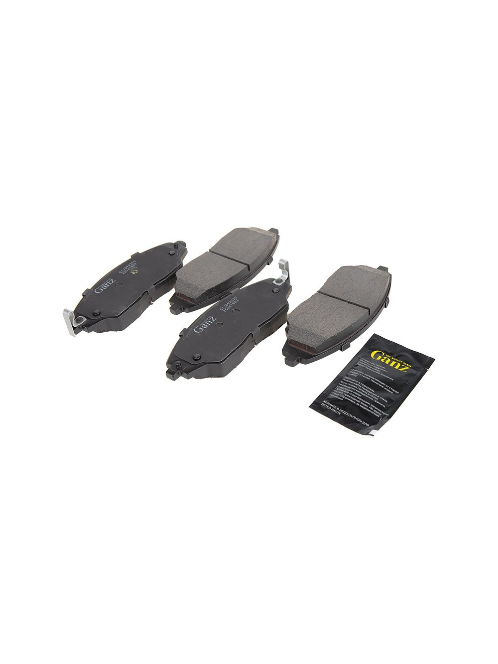 Колодки передние PRO-Line Ceramic CHEVROLET Cobalt GANZ GIJ09432C