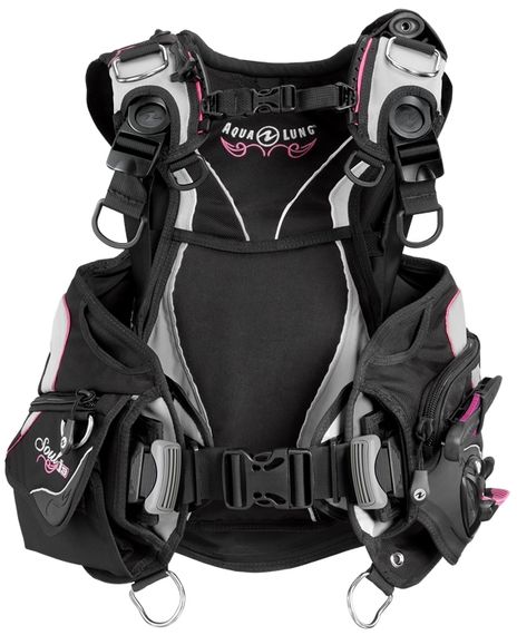 Жилет-компенсатор Aqua Lung Soul i3 Black/Silver/Pink