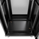 Шкаф напольный 19", 18U Cabeus ND-05C-18U60/80-BK