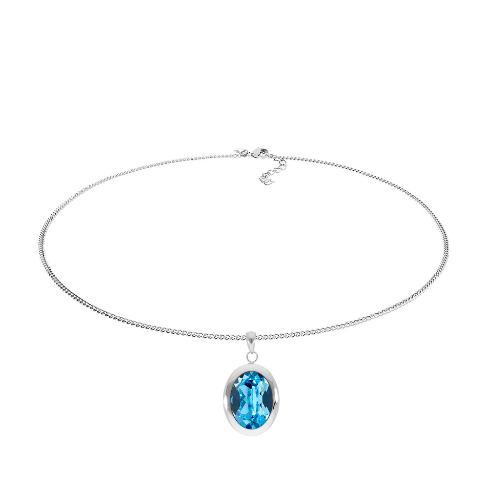 Колье Qudo Tivola Aquamarine 404527.1 BL/S