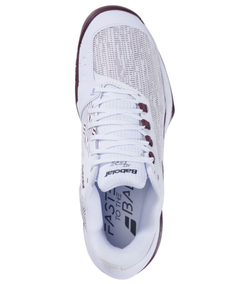 Теннисные кроссовки Babolat Jet Tere 2 All Court - white/port royale