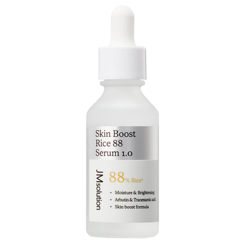 JMsolution Skin Boost Rice 88 Serum 1.0 сыворотка с рисовой водой для интенсивного увлажнения и сияния лица