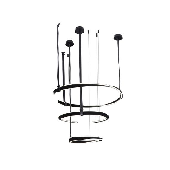 Люстра Kink Light Маджена черный 07656-3A,19(4000K)