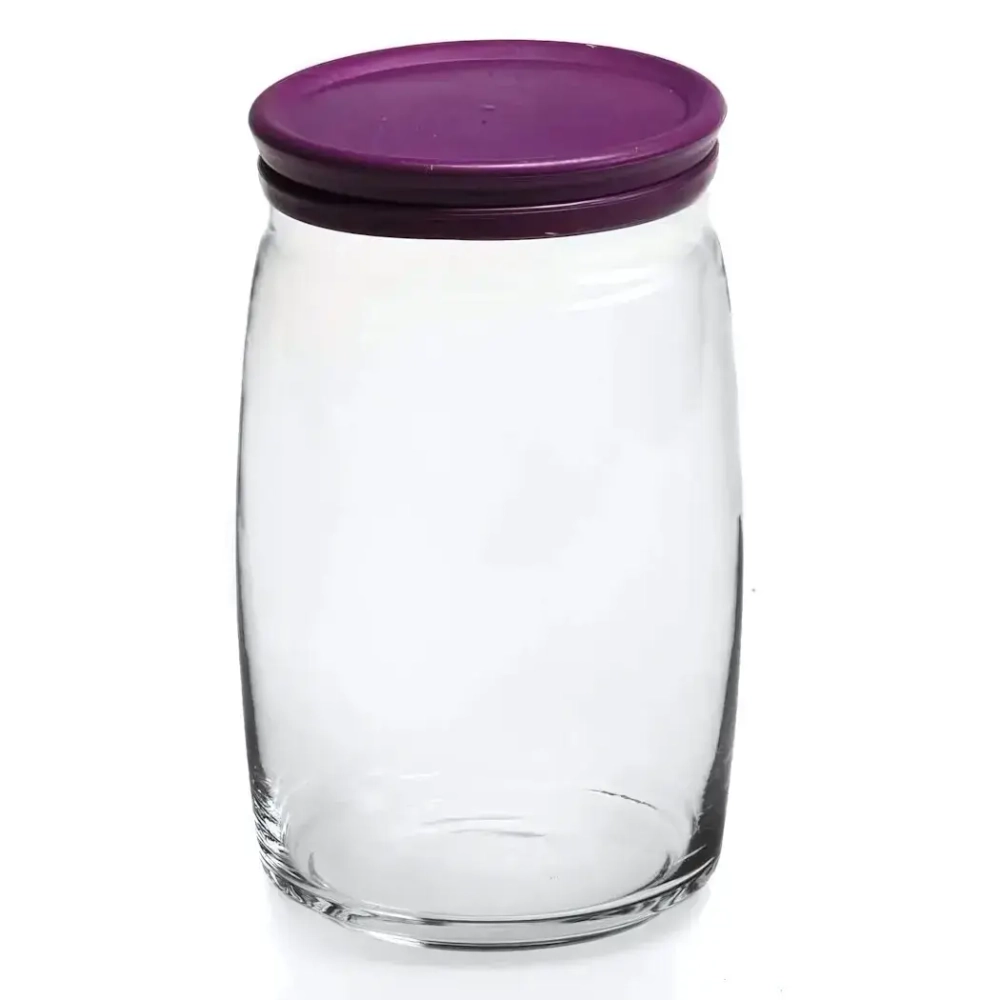 Банка для продуктов стеклянная 1100мл 2шт «Чешни» 43013B