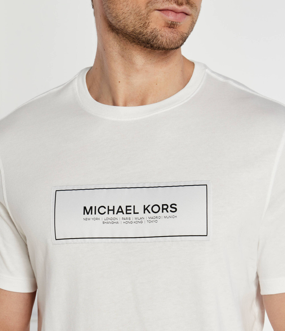 Футболка NEW FLAGSHIP Michael Kors - белый(CT4525L1V2)