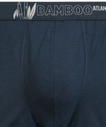 Мужские трусы шорты Atlantic, набор из 3 шт., бамбук, зелёные, чёрные, сине-зелёные, 3MH-231