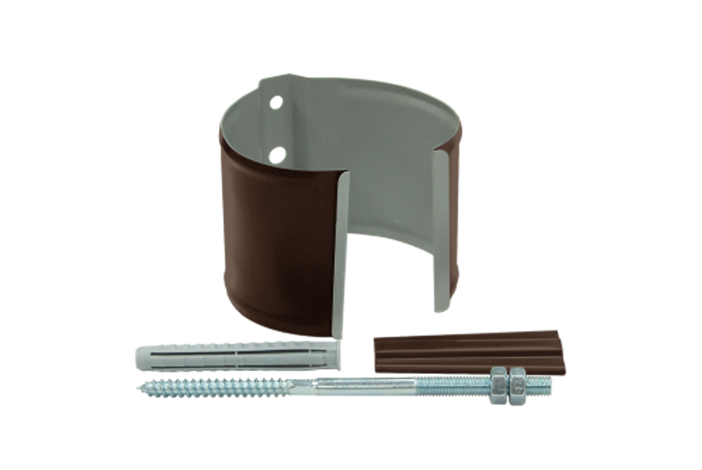 Комплект водостока GL PE 125/90 RAL 8017 6 м/3 м