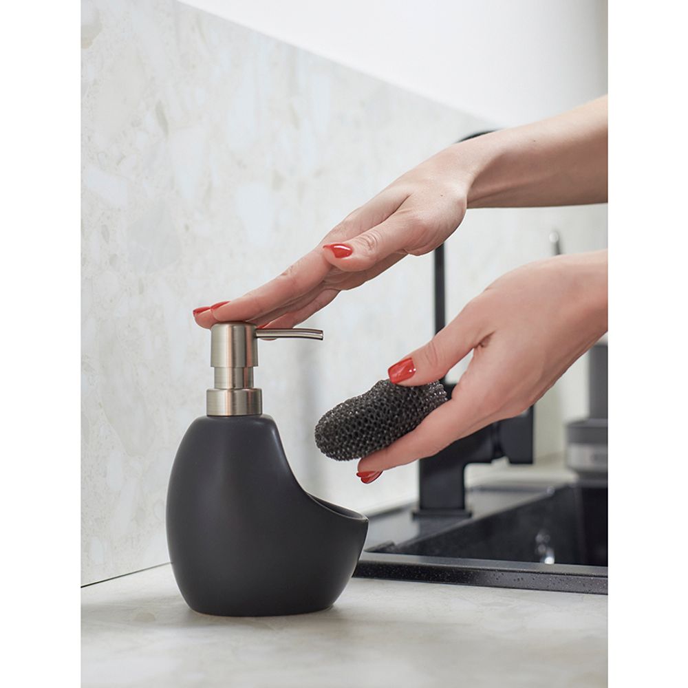 Диспенсер для мыла Lystad, 460 мл, черный