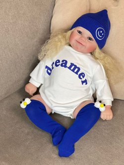 Кукла Реборн мягконабивная 60см в пакете (FA-618)