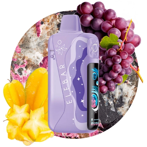 ELF BAR LUSH KING PRO - Starfruit Grape (5% nic)