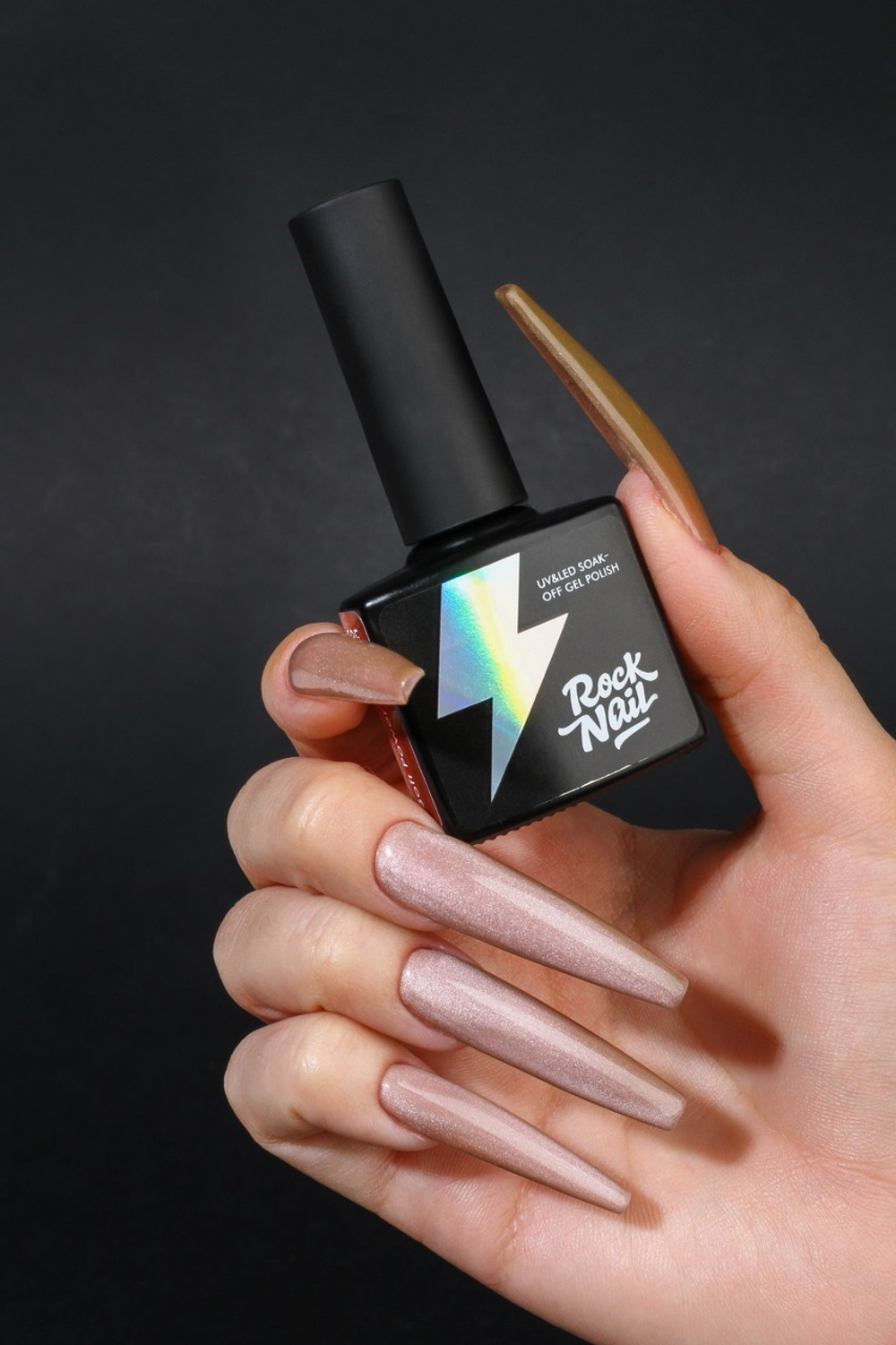 Гель-лак RockNail Bad Kitty Silk 505 Soft Power, 10 мл.