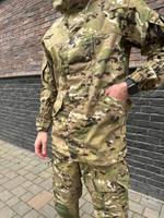 Тактический костюм горка с наколенниками и налокотниками мультикам