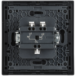 FORTE&PIANO Выключатель жалюзи 10А FP711M металл никель IEK