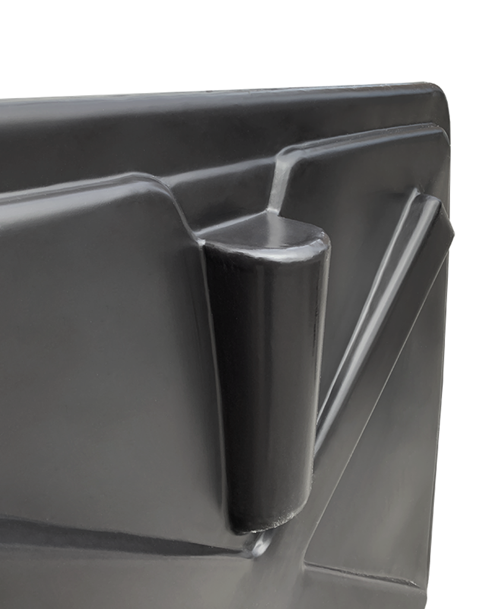 Ёмкость для душа  110л Политим 110 л. прямоугольный (1000x1000x250см;черный) - арт.560731