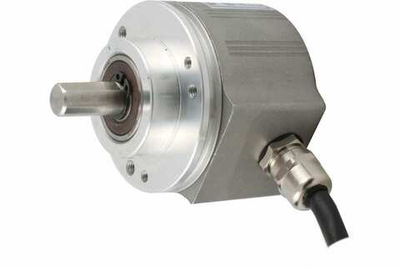 INNOCONT Инкрементальный энкодер d=58мм, выступающий вал 10мм, 250 имп/об, 5…30vdc, выход ttl/htl с инверсией EIP 58BO 10630V250-R2