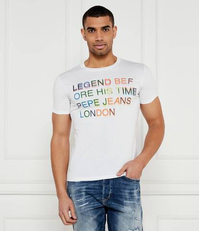 Футболка LEWIS Pepe Jeans London - белый(PM506562)