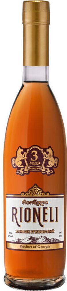 Коньяк Рионели 3 года Коньяк Рионели 3 года