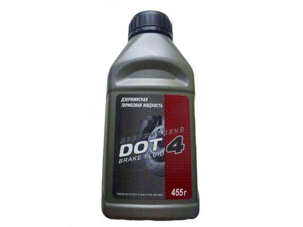 Тормозная жидкость DOT4 455гр Дзержинский