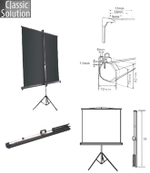 Экран на треноге Classic Gemini 153x114 см (4:3)