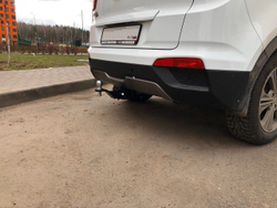 Фаркоп Бизон на Hyundai Creta FA 0180-E (с 2016 г.в.) (паспорт и сертификат в комплекте)(без электрики)