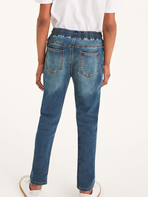 Джинсы стрейч для мальчика Next 993-403, Синий