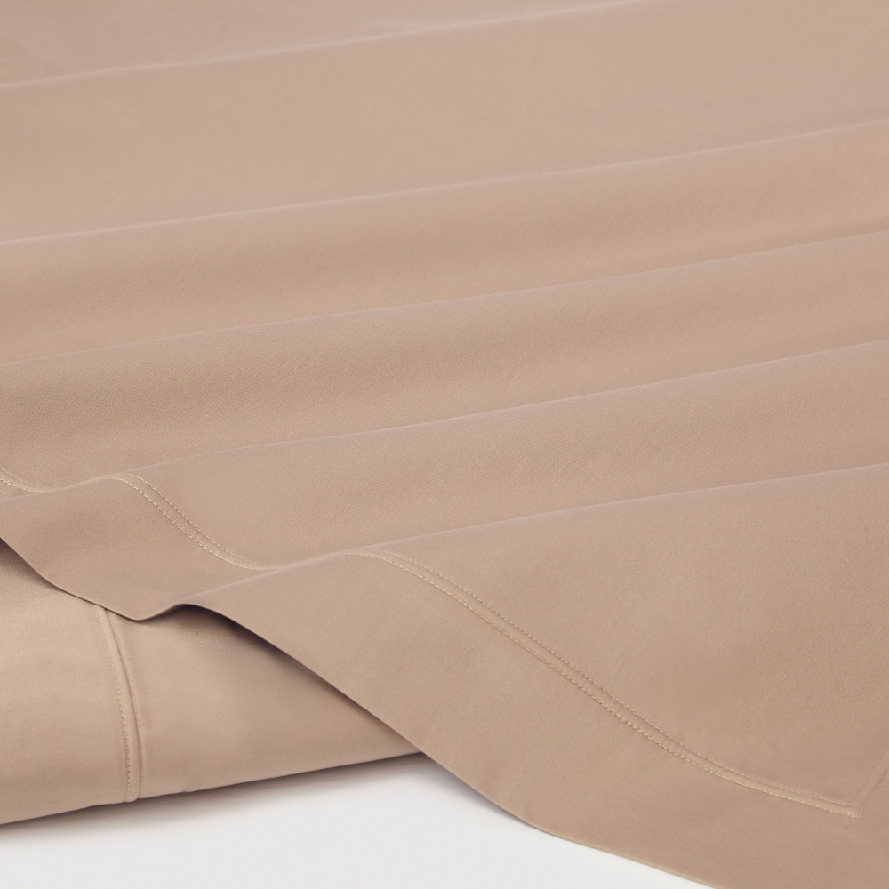 Постельное белье 2 спальное евро Сlaire&Caroll Vire бежевое