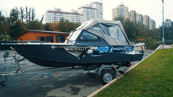 Катер-лодка алюминиевая БЕРКУТ L-Arctica