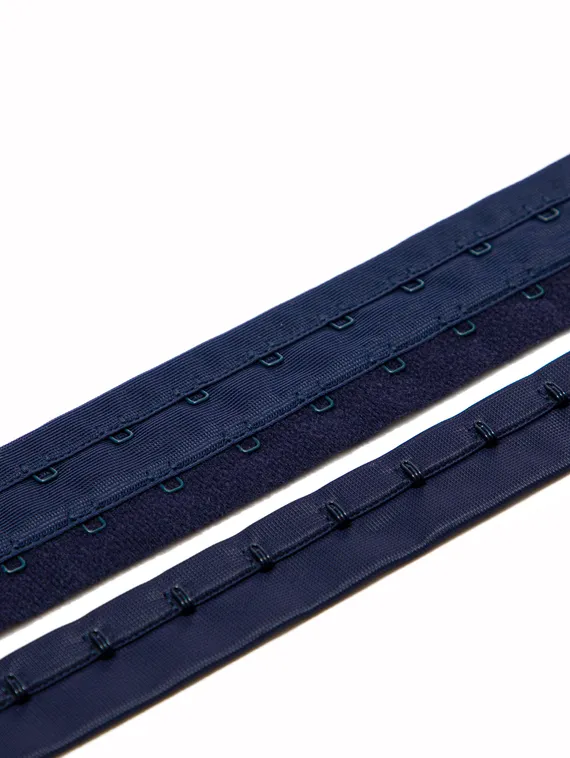 Крючки/петли на ленте, двухрядные, Arta-F, темно-синий 061