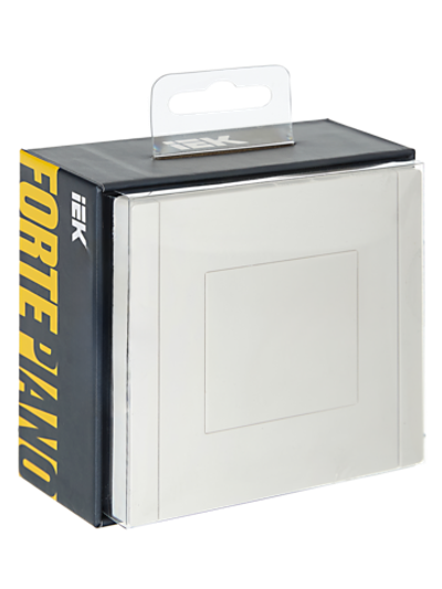 FORTE&PIANO Заглушка с суппортом FP241 белый IEK