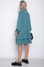 Платье Осенняя симфония (бирюзовое) П10937 LT Collection