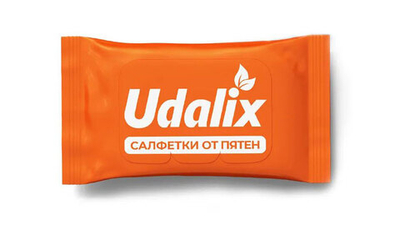 Салфетки влажные для удаления пятен Udalix