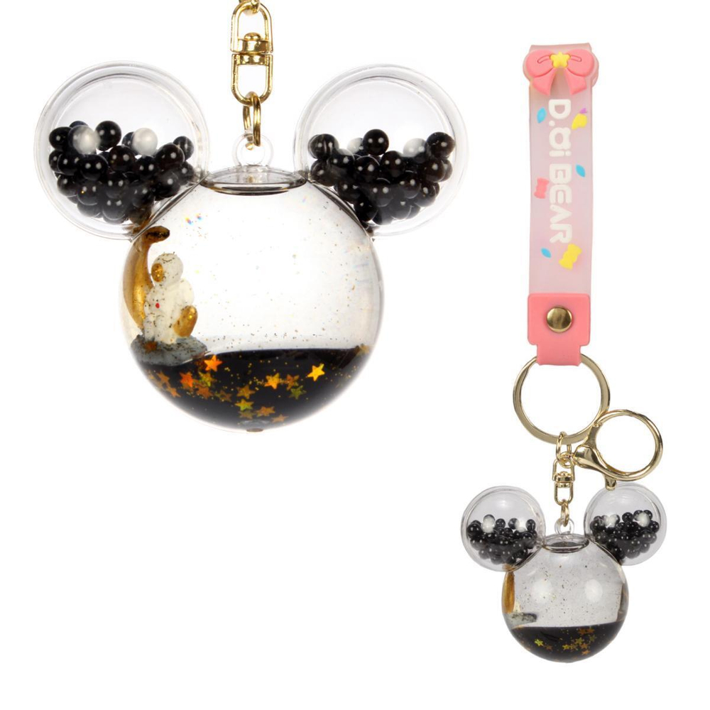 Брелок с водой 5-6 видов микс, с-30954