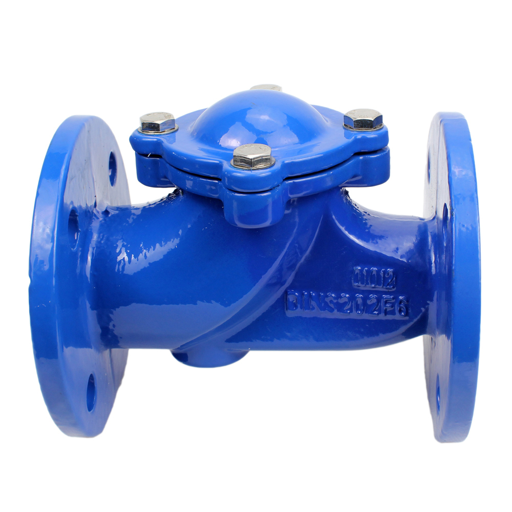 Ball check valve Elephant PN16-NBR without drain plug, body material - cast iron GGG50, closure element material - cast iron GGG50, seal - NBR