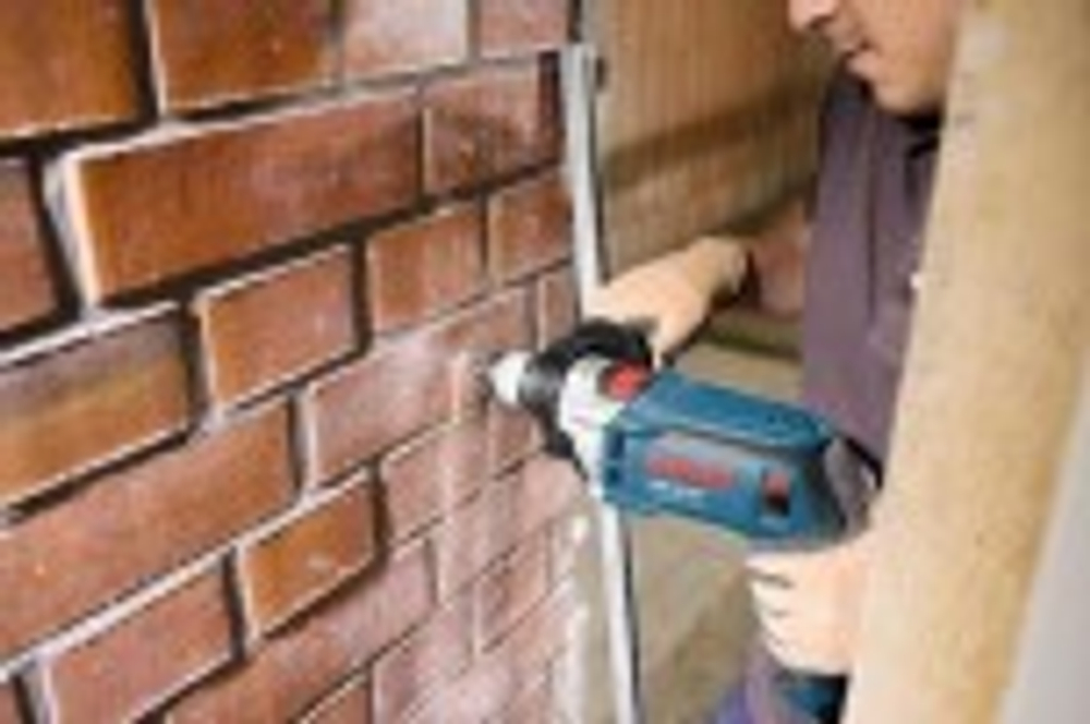 Дрель ударная сетевая BOSCH GSB 16 RE (БЗП)  односкоростная  060114E500 Кейс