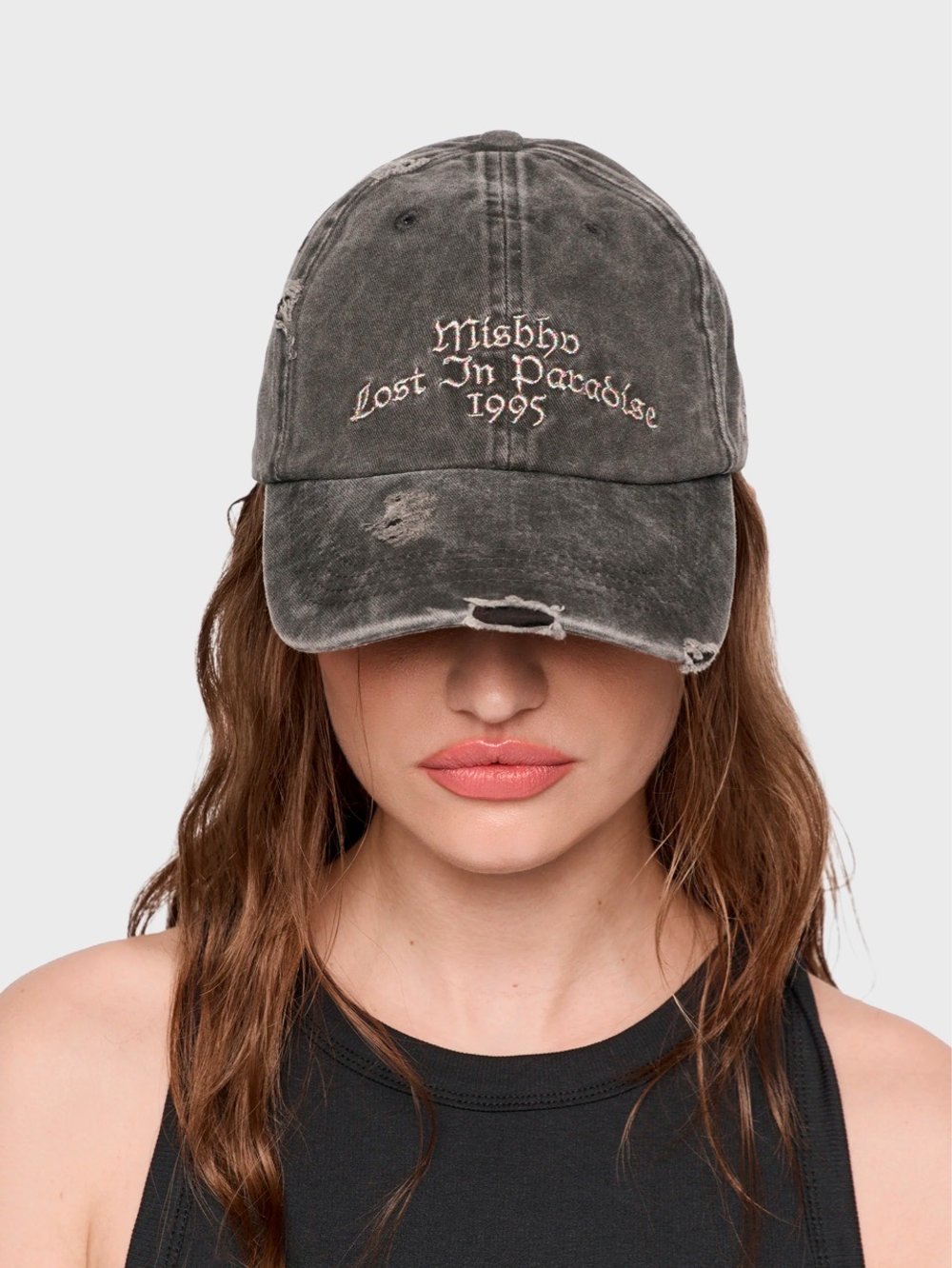 Бейсболка MISBHV Lost In Paradise Washed Black