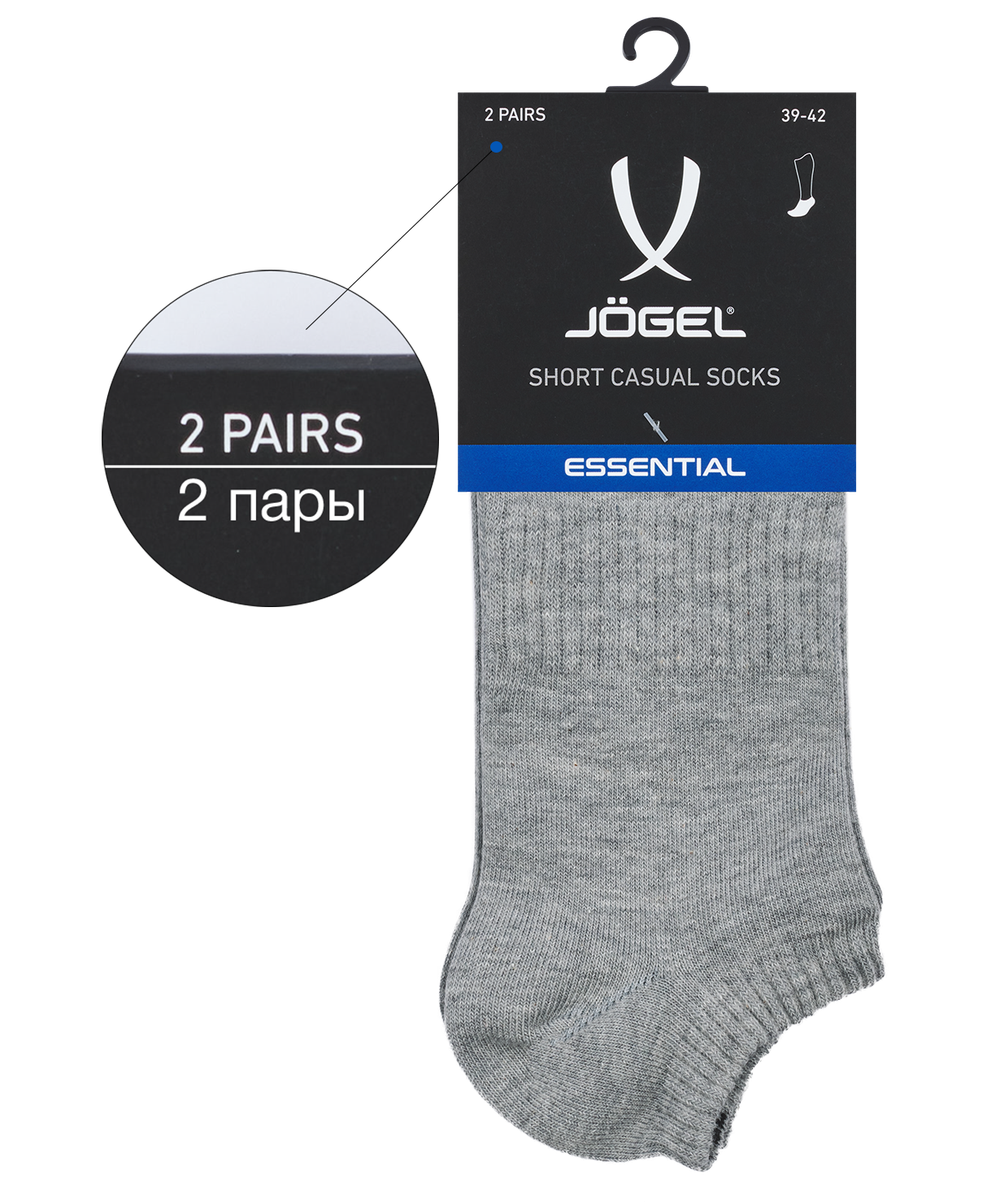 Носки низкие ESSENTIAL Short Casual Socks, меланжевый