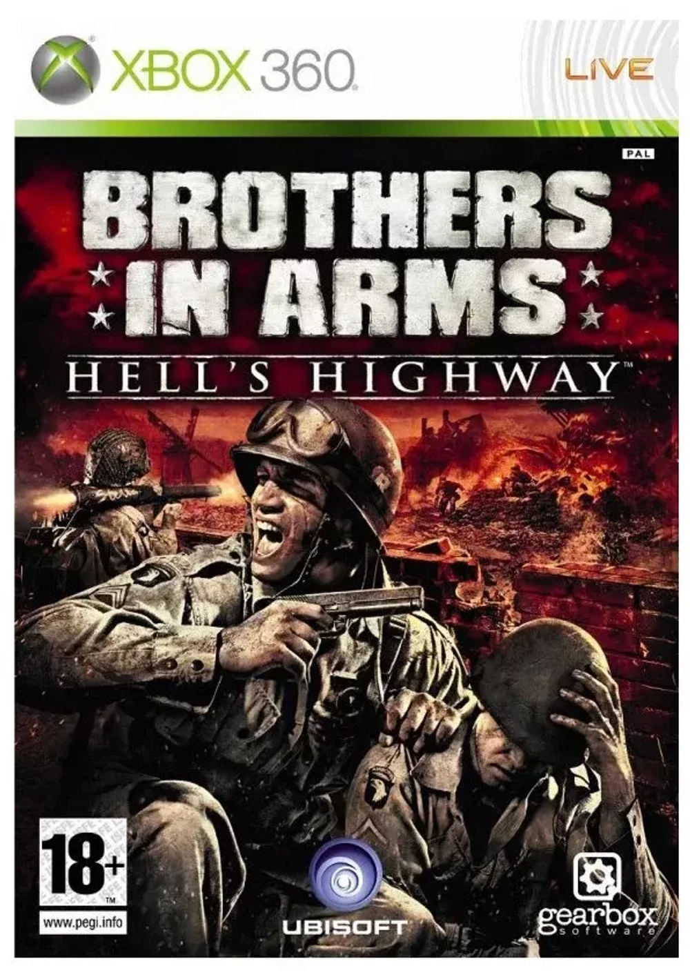 Brothers In Arms Hells Highway Xbox 360 NeW