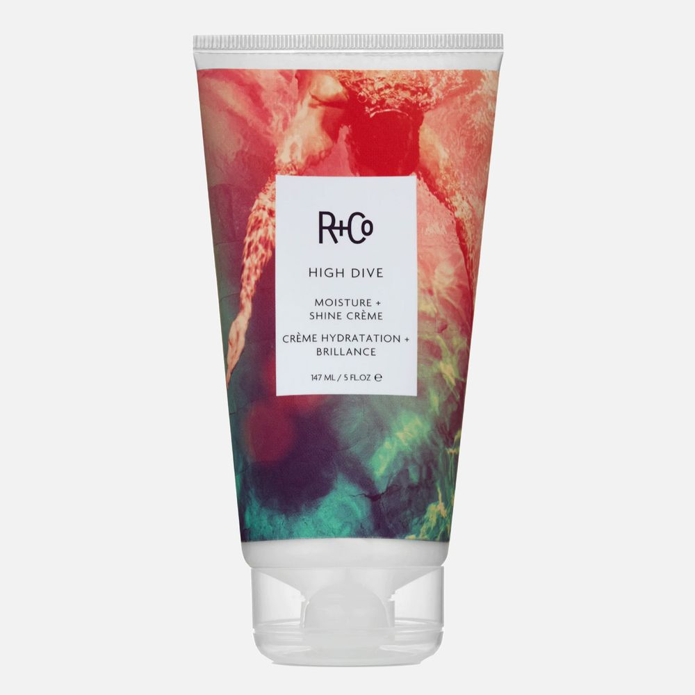 R+CO HIGH DIVE Moisture + Shine Сreme / ГЛУБОКОЕ ПОГРУЖЕНИЕ увлажняющий крем для блеска, 147 мл