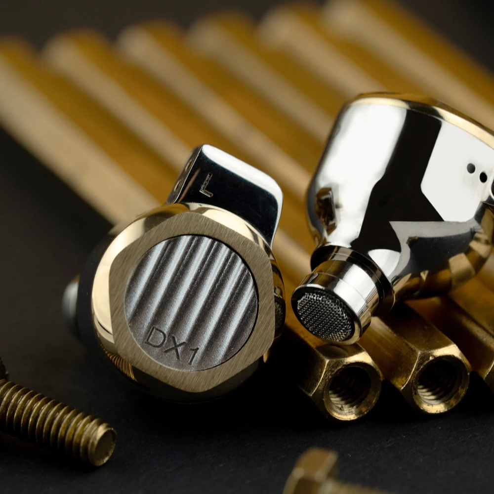 Наушники проводные Letshuoer DX1, без микрофона, внутриканальные, 4.4 мм