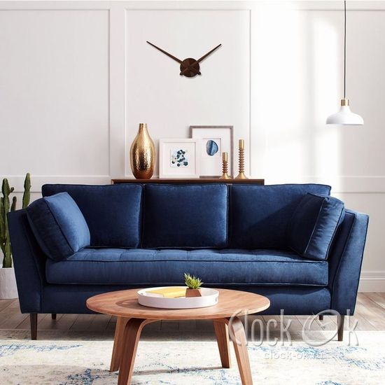 Настенные часы без цифр Simple