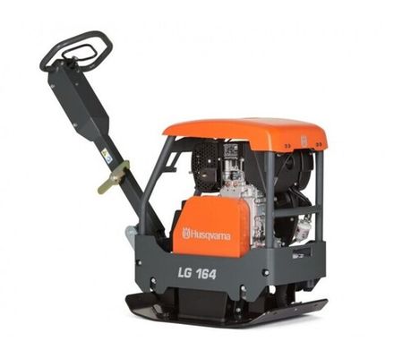 Реверсивная дизельная виброплита Husqvarna LG 164 D - 350x655 - [170 кг / 28 кН]