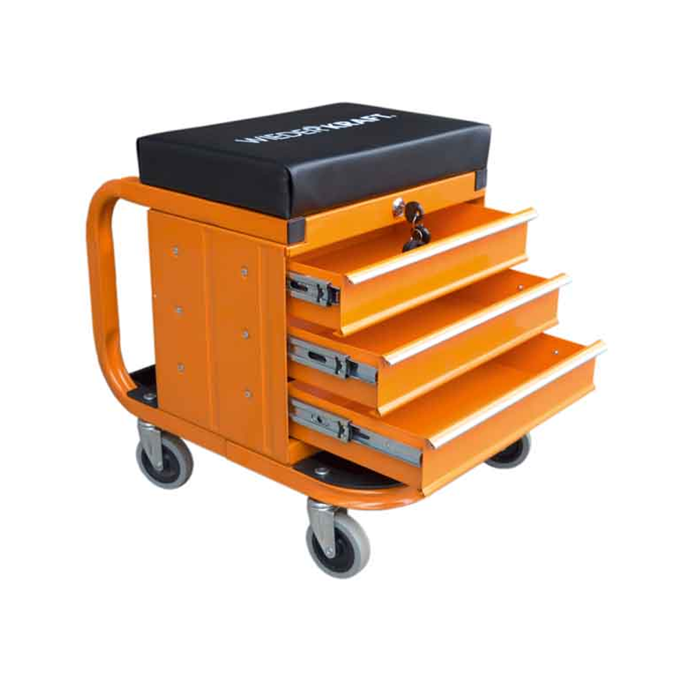 WDK-65862 Табурет механика с инструментальными ящиками.