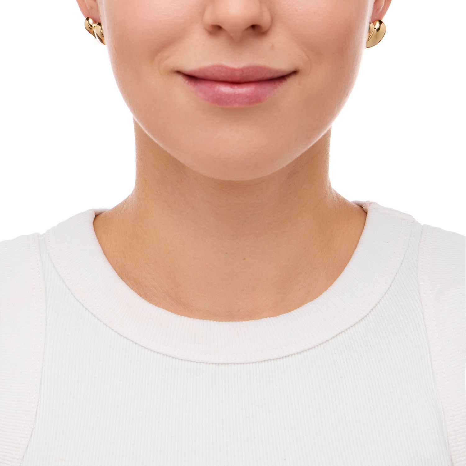 Серьги Wreathy Heart Earrings – Gold