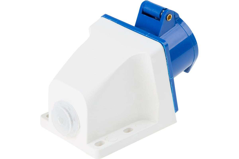 Розетка REXANT 113 стационарная 2Р+РЕ 16А 220В IP44 11-8909