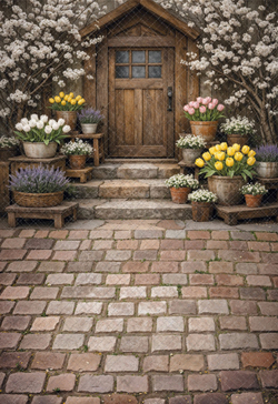 Весенний сюжет 01.2026 - фон неопреновый