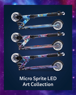 Самокат Micro Sprite LED, Art Звездная ночь
